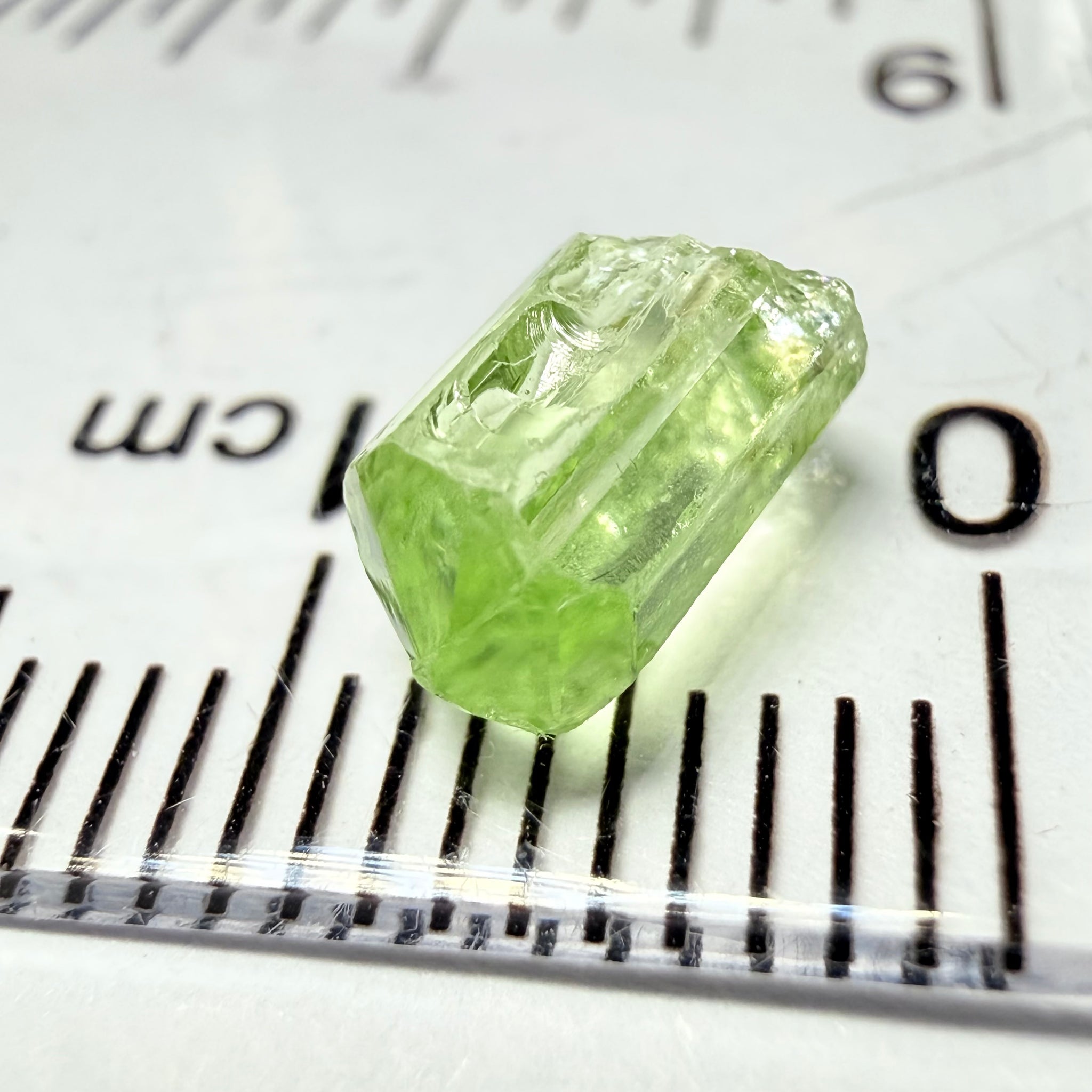 Diopside Crystal, 1.69ct Tanzania, Untreated Unheated, tiny stone