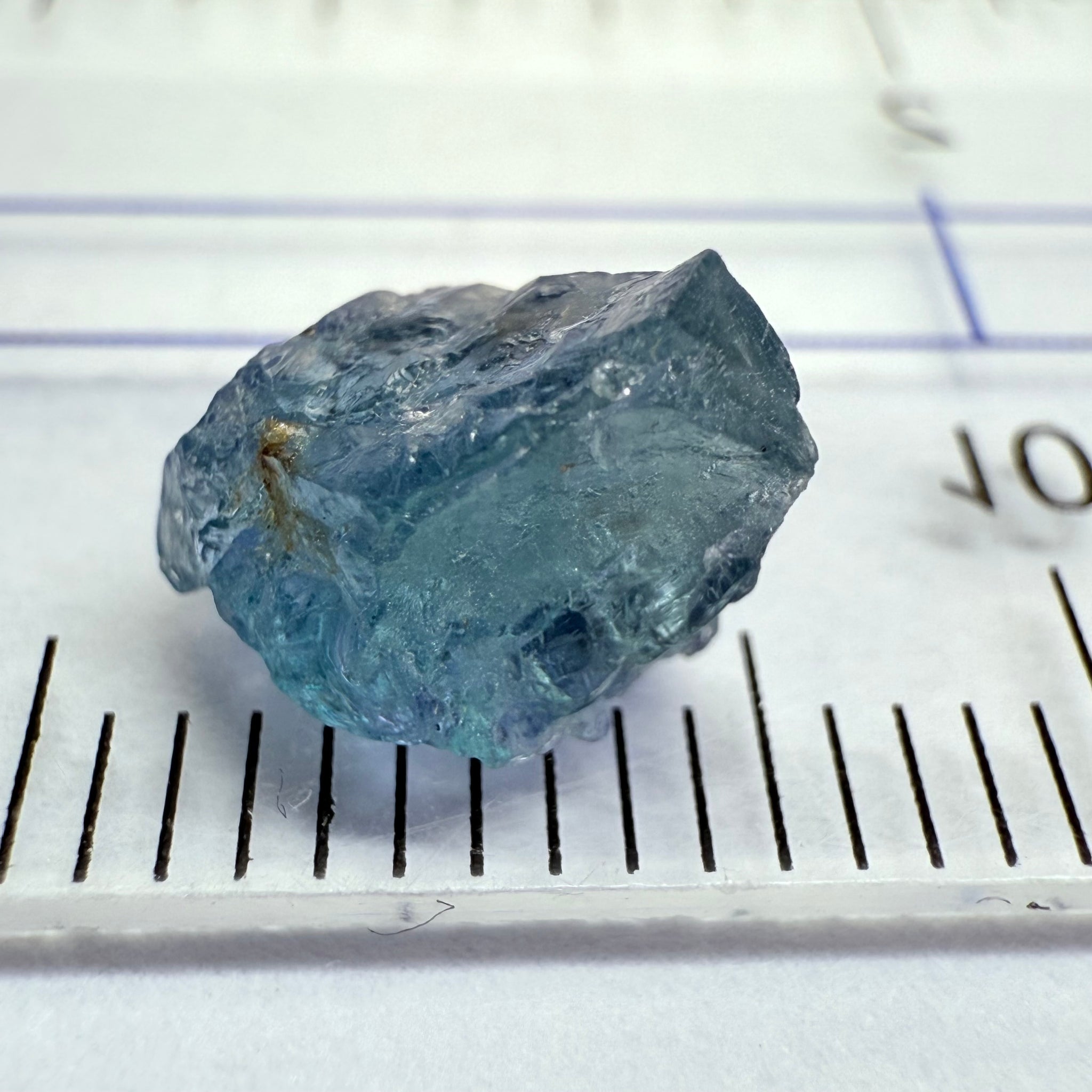 Chrome Kornerupine, 2.06ct, Tanzania, Untreated Unheated, v. slight inclusions