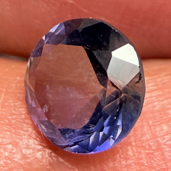 Iolite, 1.00ct, Tanzania, Untreated Unheated