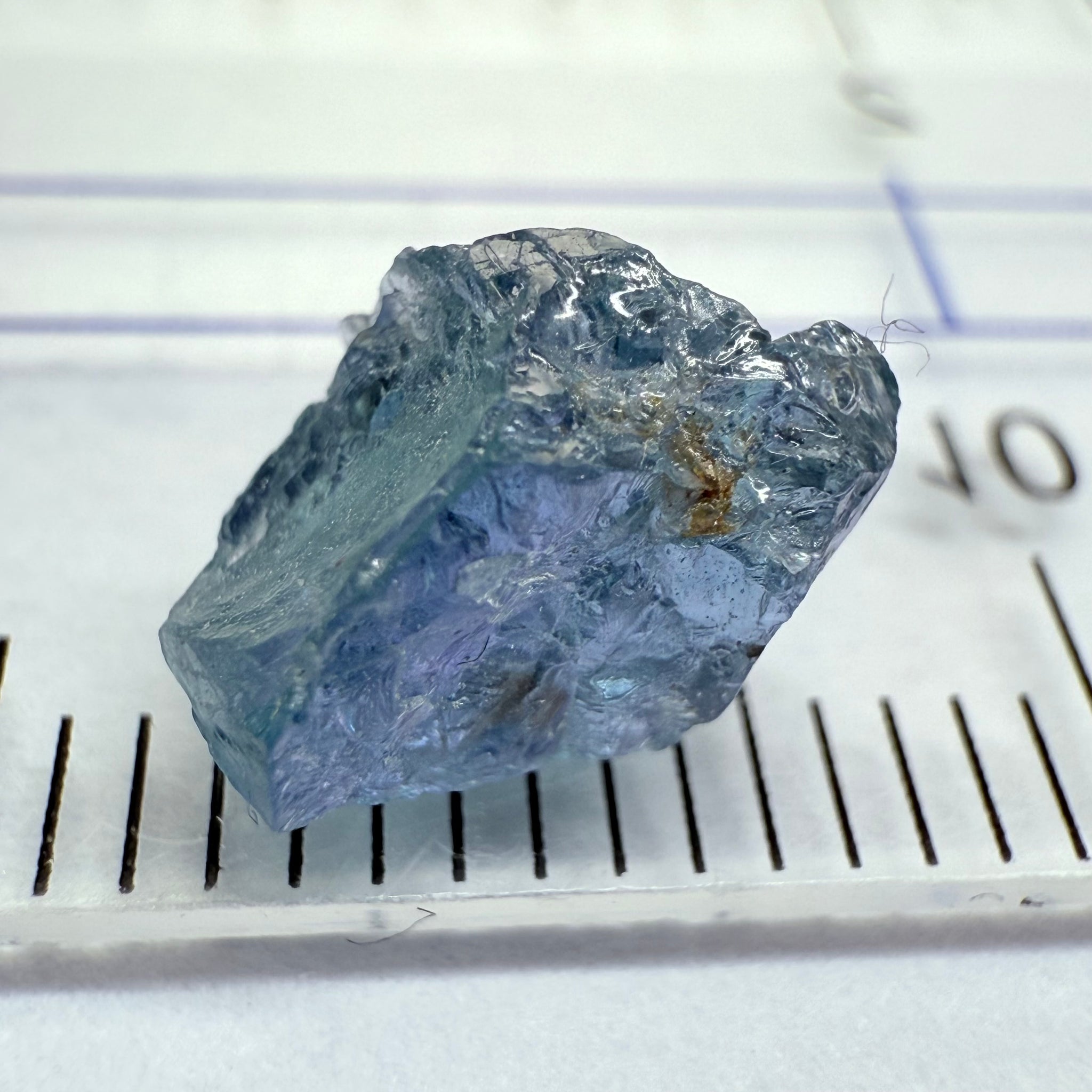 Chrome Kornerupine, 2.06ct, Tanzania, Untreated Unheated, v. slight inclusions