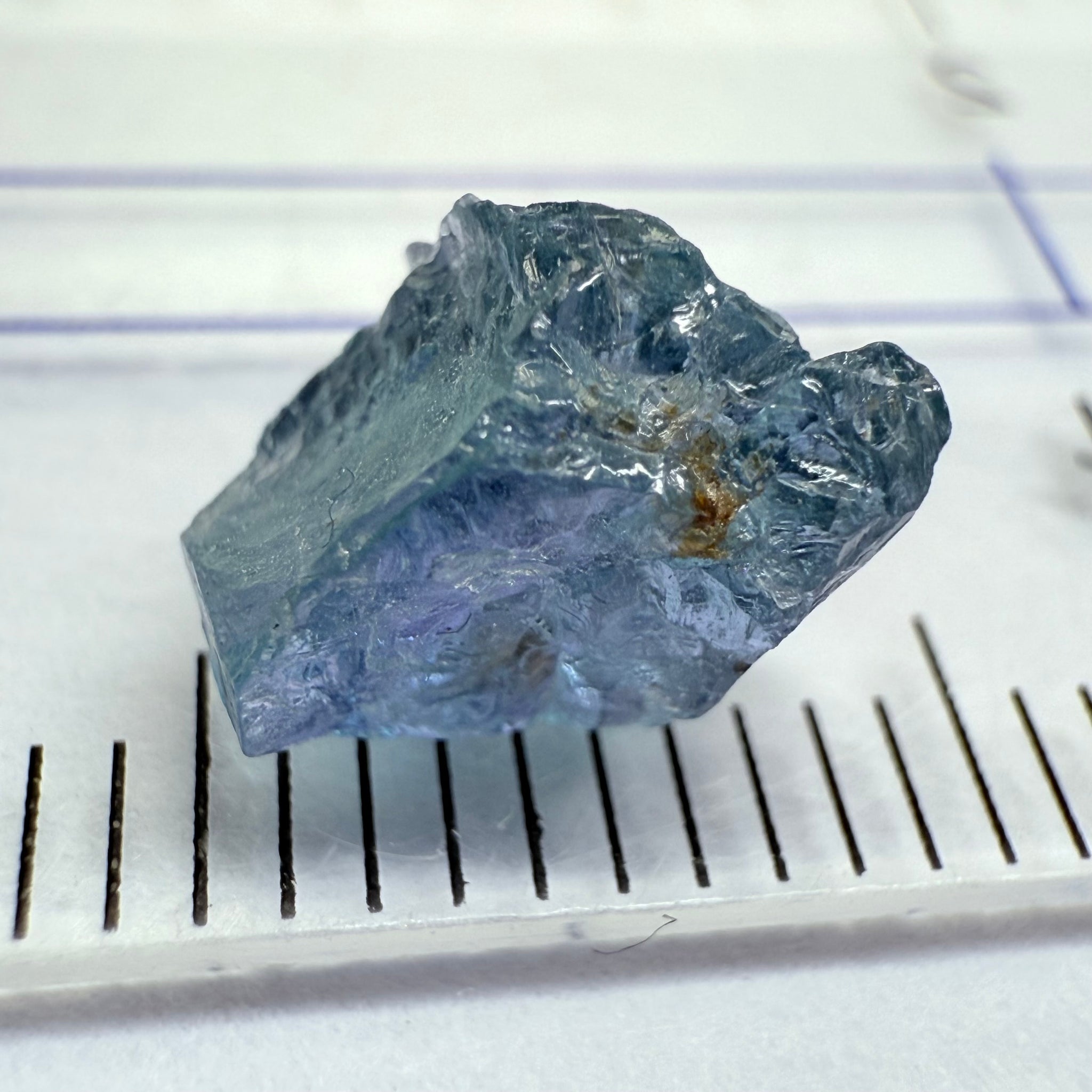 Chrome Kornerupine, 2.06ct, Tanzania, Untreated Unheated, v. slight inclusions