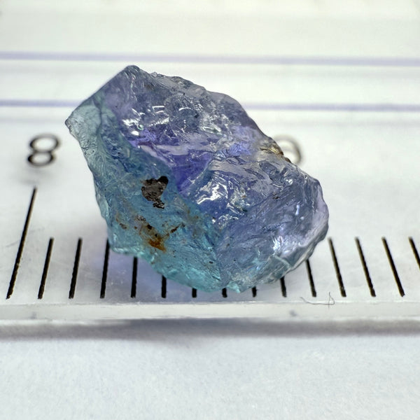 Chrome Kornerupine, 2.06ct, Tanzania, Untreated Unheated, v. slight inclusions