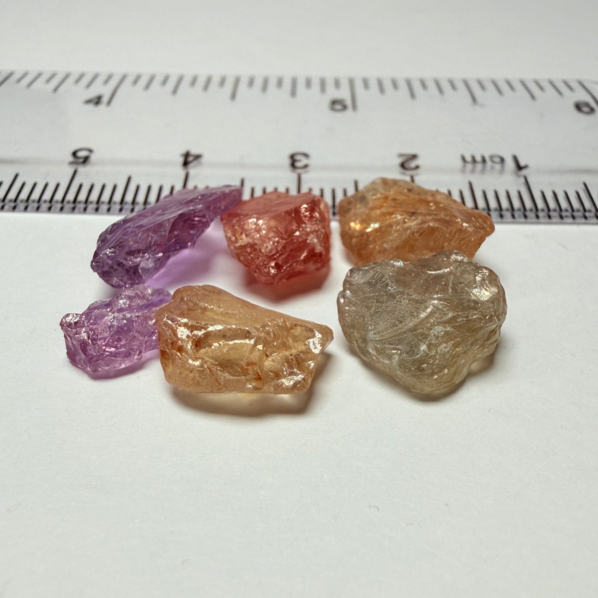 Umba Sapphire Lot, 27.81ct, Umba Valley, Tanzania, Untreated Unheated. Too flat to facet but set them in jewellery as is