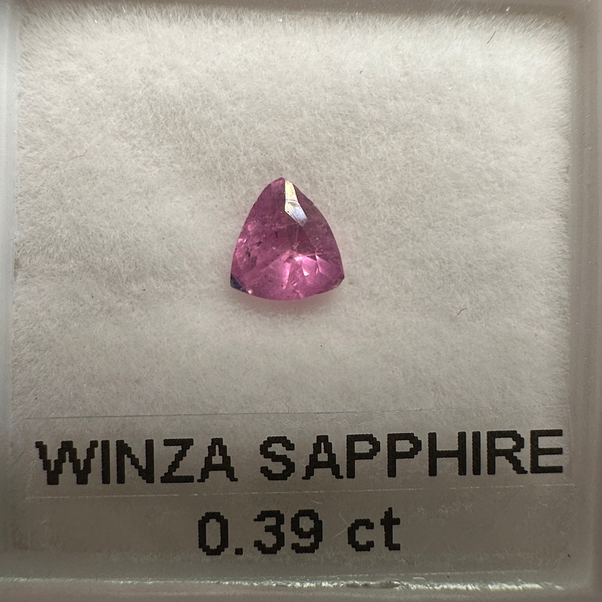 Winza Sapphire, 0.39ct, Tanzania, Untreated Unheated