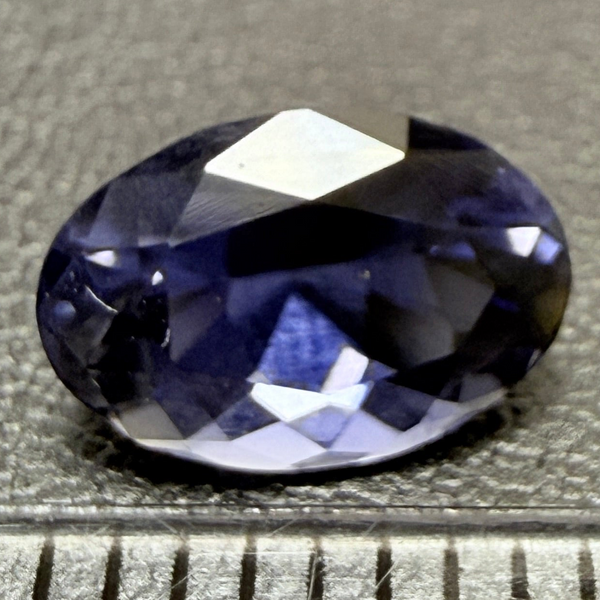 Iolite, 1.01ct, Tanzania, Untreated Unheated