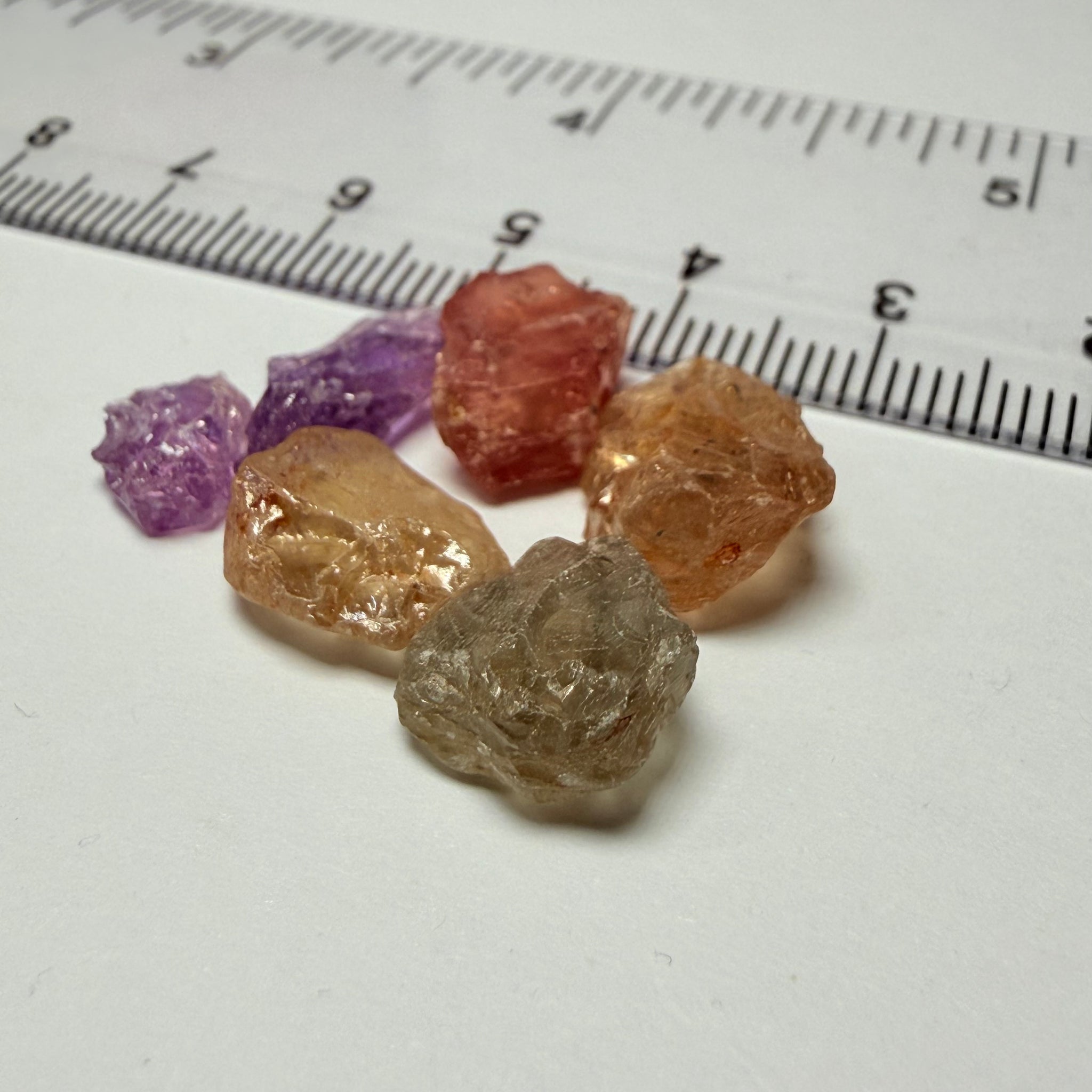Umba Sapphire Lot, 27.81ct, Umba Valley, Tanzania, Untreated Unheated. Too flat to facet but set them in jewellery as is