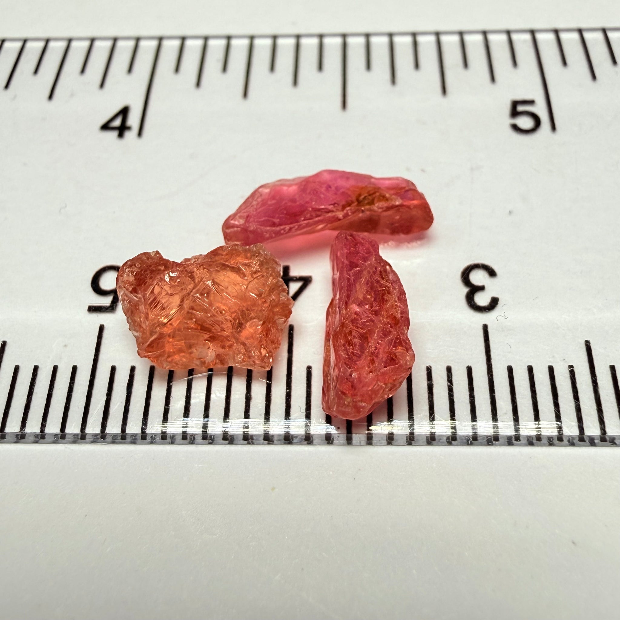 Umba Sapphire Lot, 4.69ct, Umba Valley, Tanzania, Untreated Unheated. Too flat to facet but set them in jewellery as is