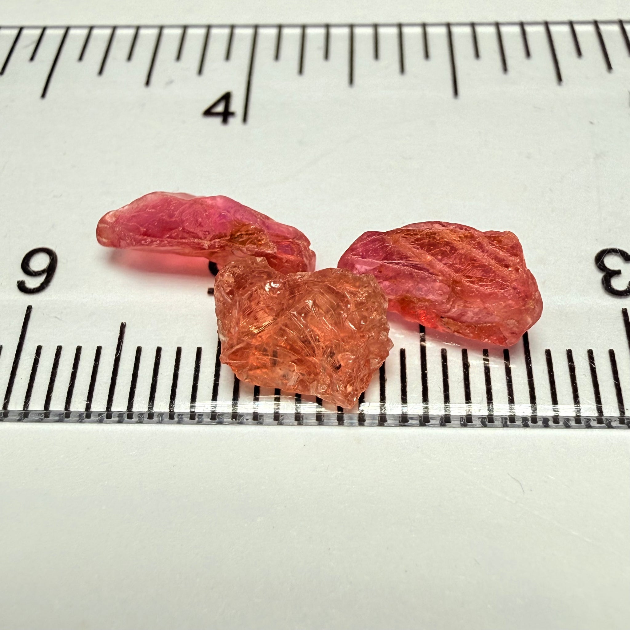 Umba Sapphire Lot, 4.69ct, Umba Valley, Tanzania, Untreated Unheated. Too flat to facet but set them in jewellery as is