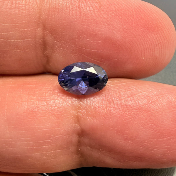 Iolite, 1.01ct, Tanzania, Untreated Unheated
