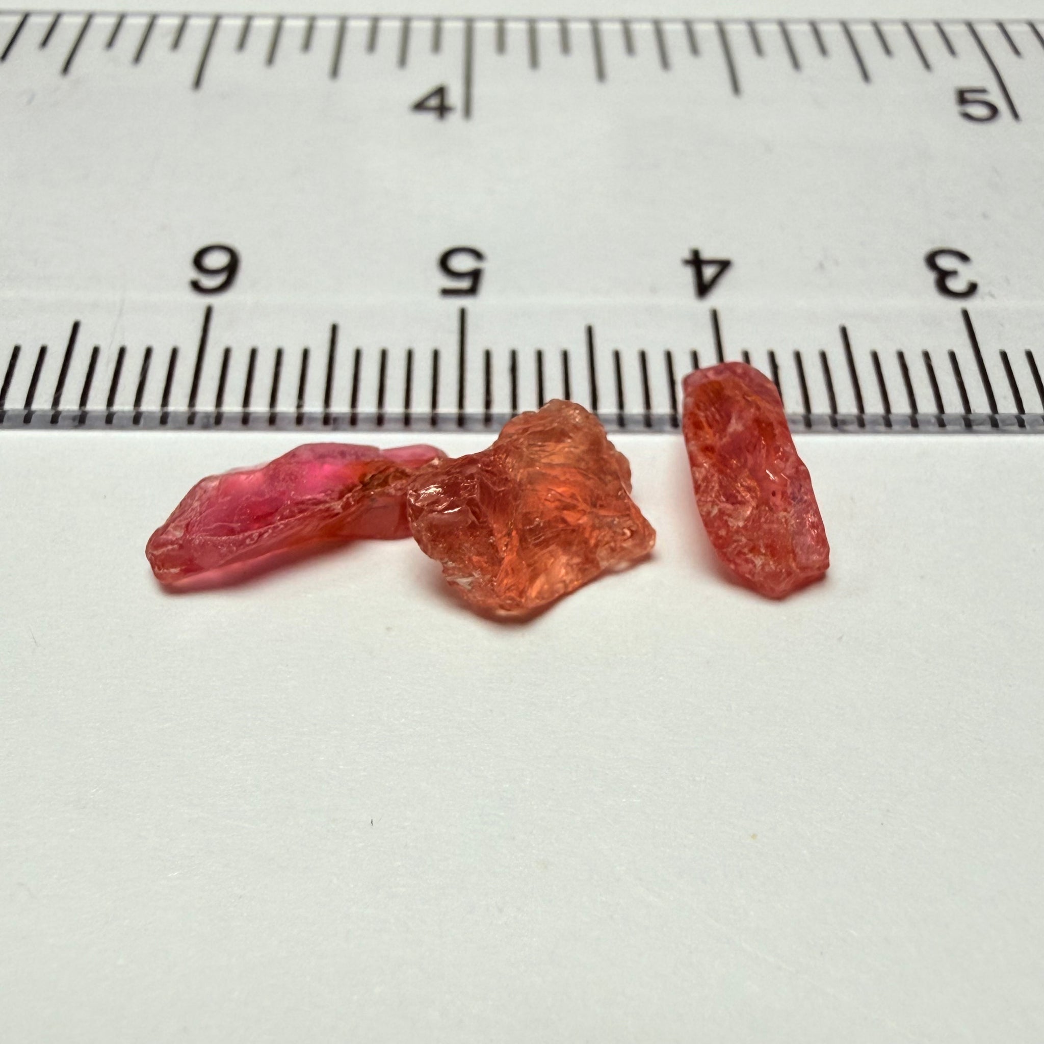 Umba Sapphire Lot, 4.69ct, Umba Valley, Tanzania, Untreated Unheated. Too flat to facet but set them in jewellery as is