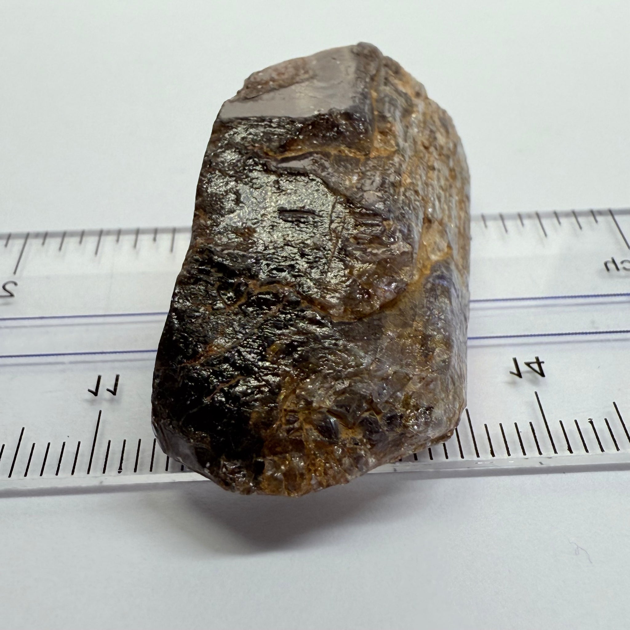 Tanzanite Crystal, virtually black, 94.58ct, Tanzania