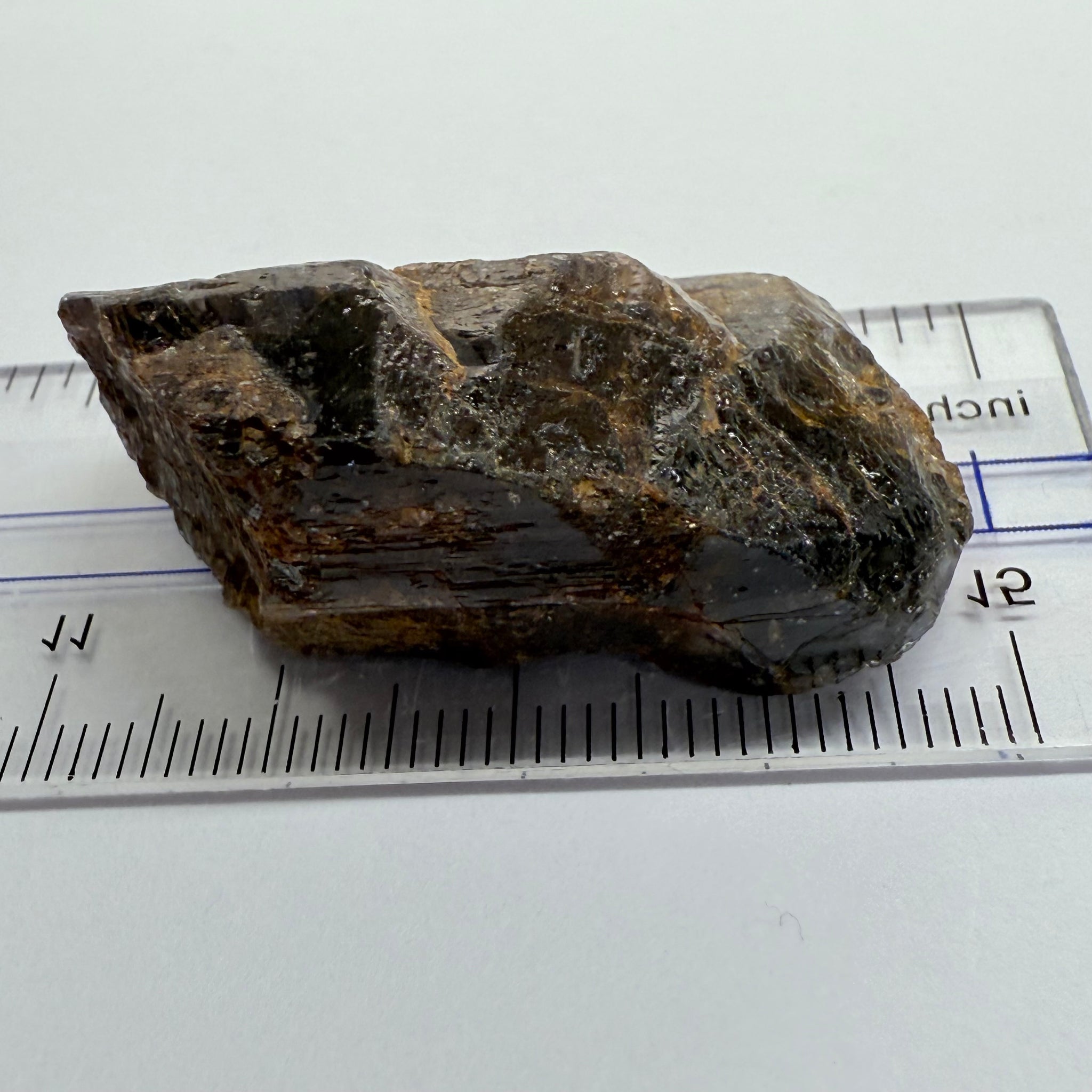 Tanzanite Crystal, virtually black, 94.58ct, Tanzania