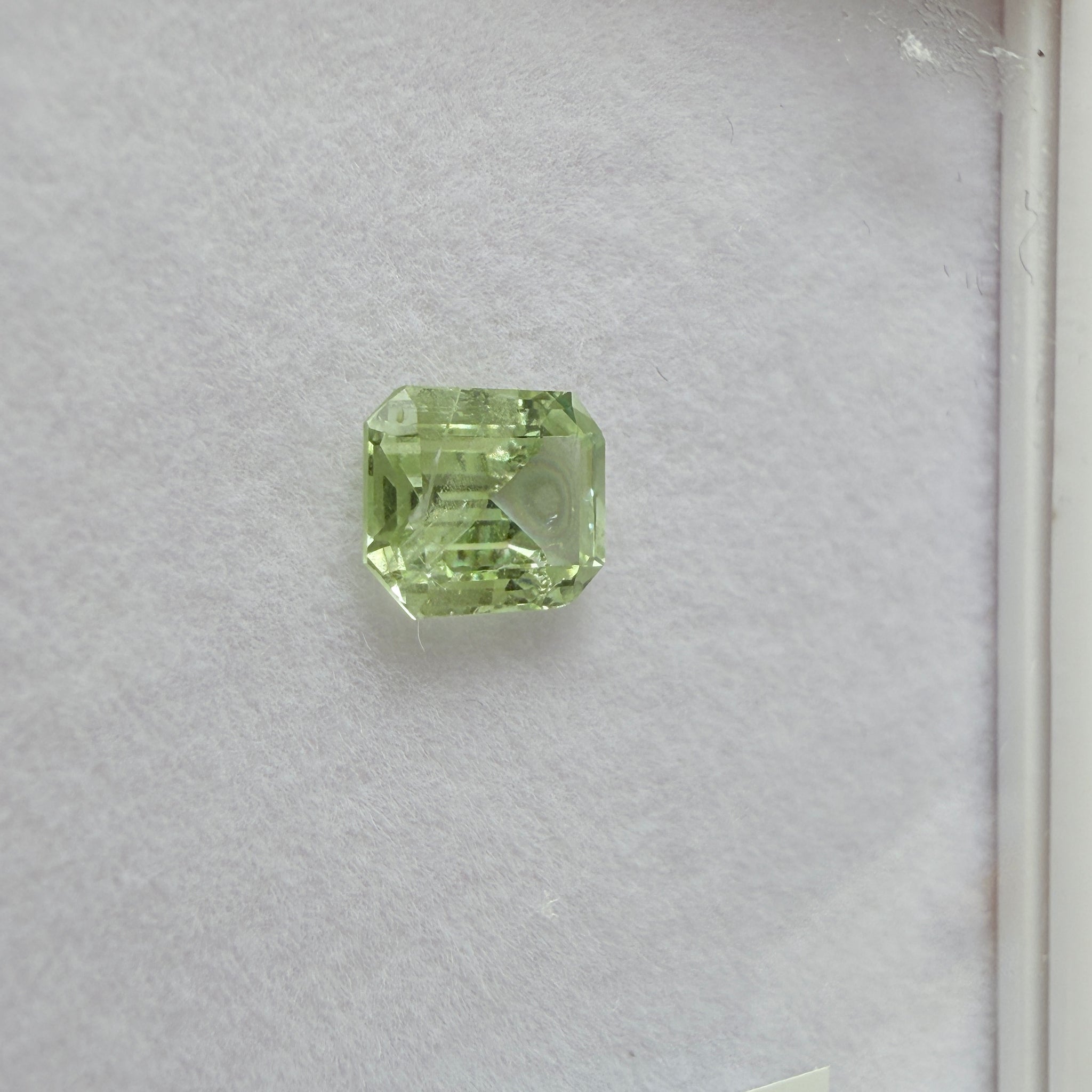 Merelani Mint/Light Colour Tsavorite Garnet, 1.26ct, Untreated Unheated