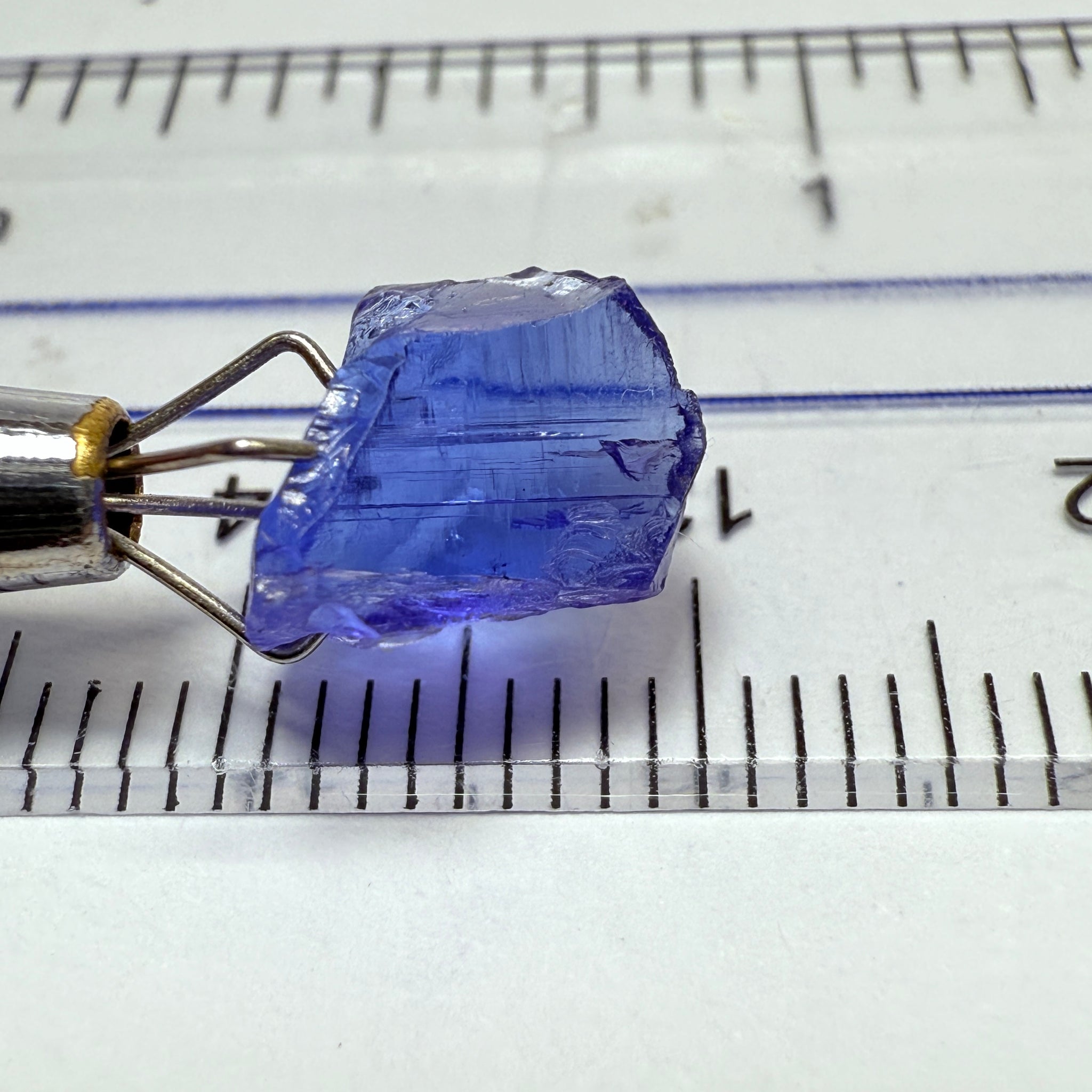 Tanzanite Crystal, 3.18ct, Tanzania, Gently Heated