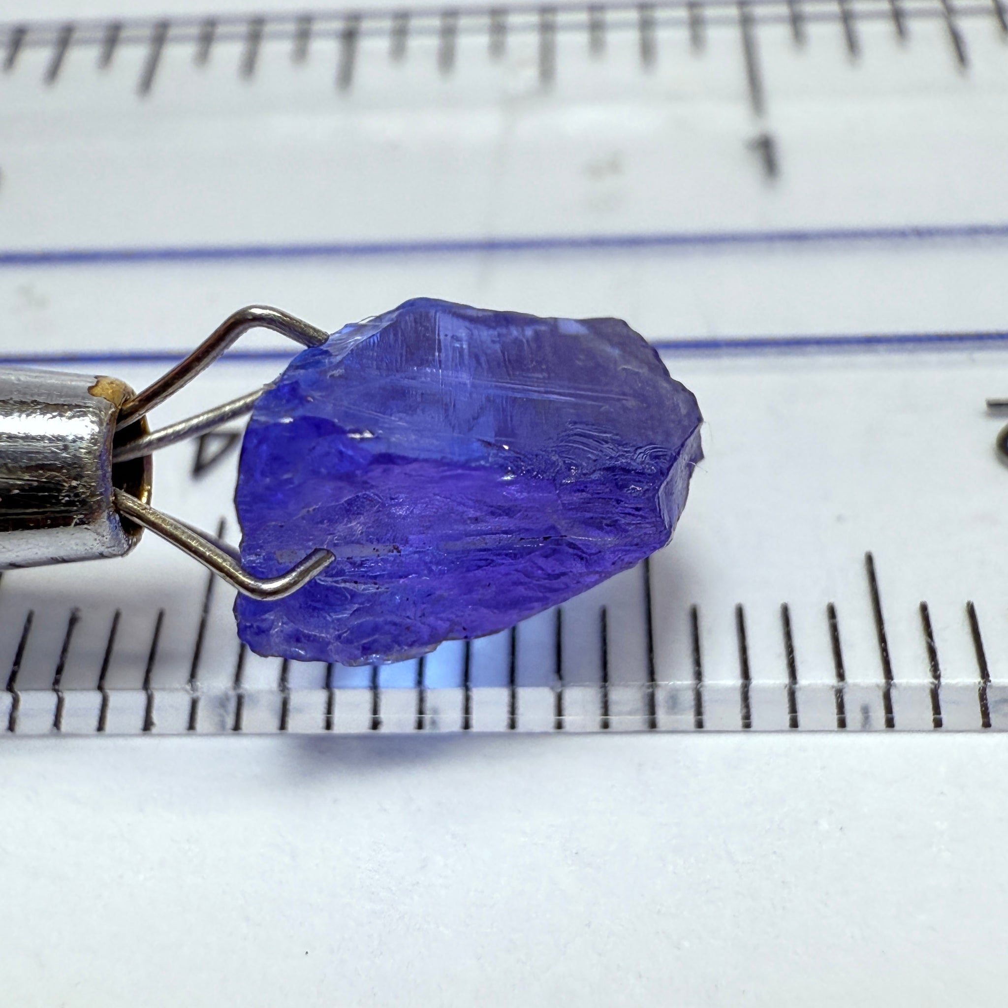 Tanzanite Crystal, 3.18ct, Tanzania, Gently Heated