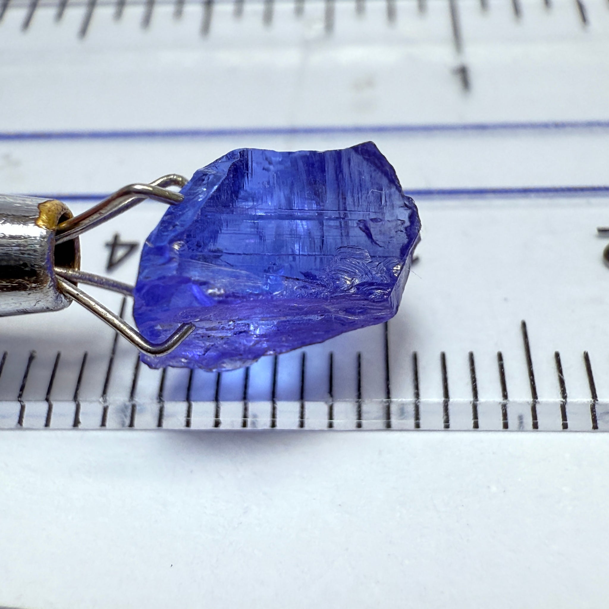 Tanzanite Crystal, 3.18ct, Tanzania, Gently Heated