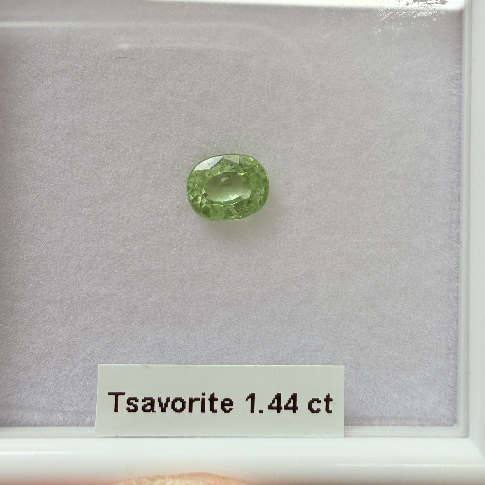 Tsavorite Garnet, 1.44ct, Kenya, Unheated Untreated