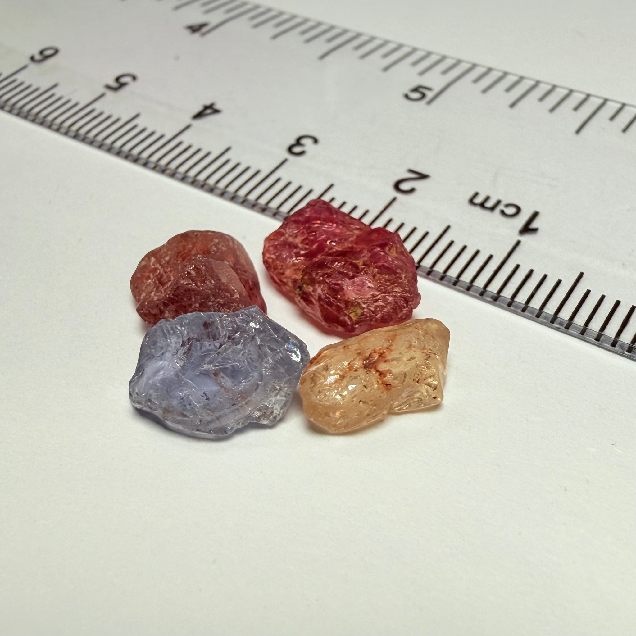 Umba Sapphire Lot, 13.36ct, Umba Valley, Tanzania, Untreated  Unheated, flat shapes, great for setting in jewellery as is
