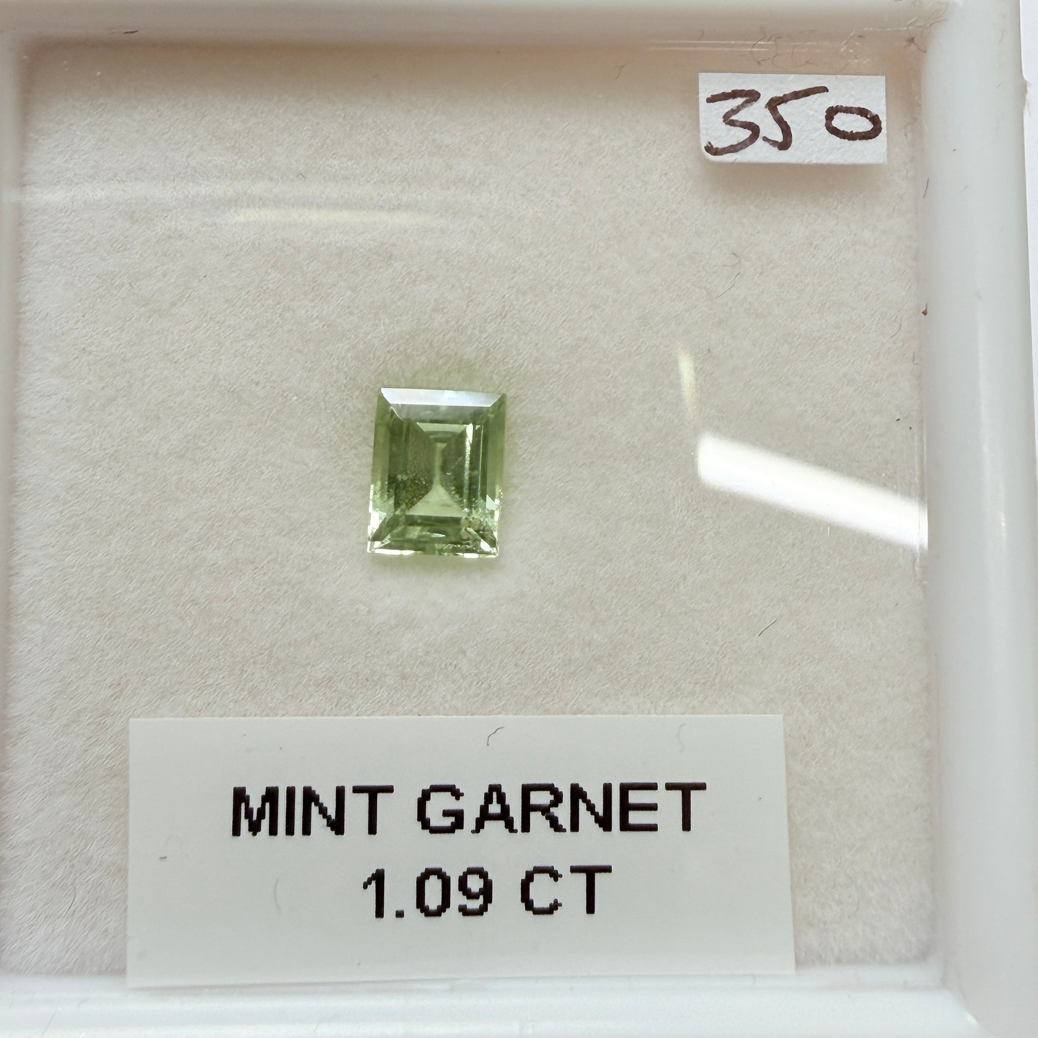 Merelani Mint Garnet, 1.09ct, Tanzania, Untreated Unheated