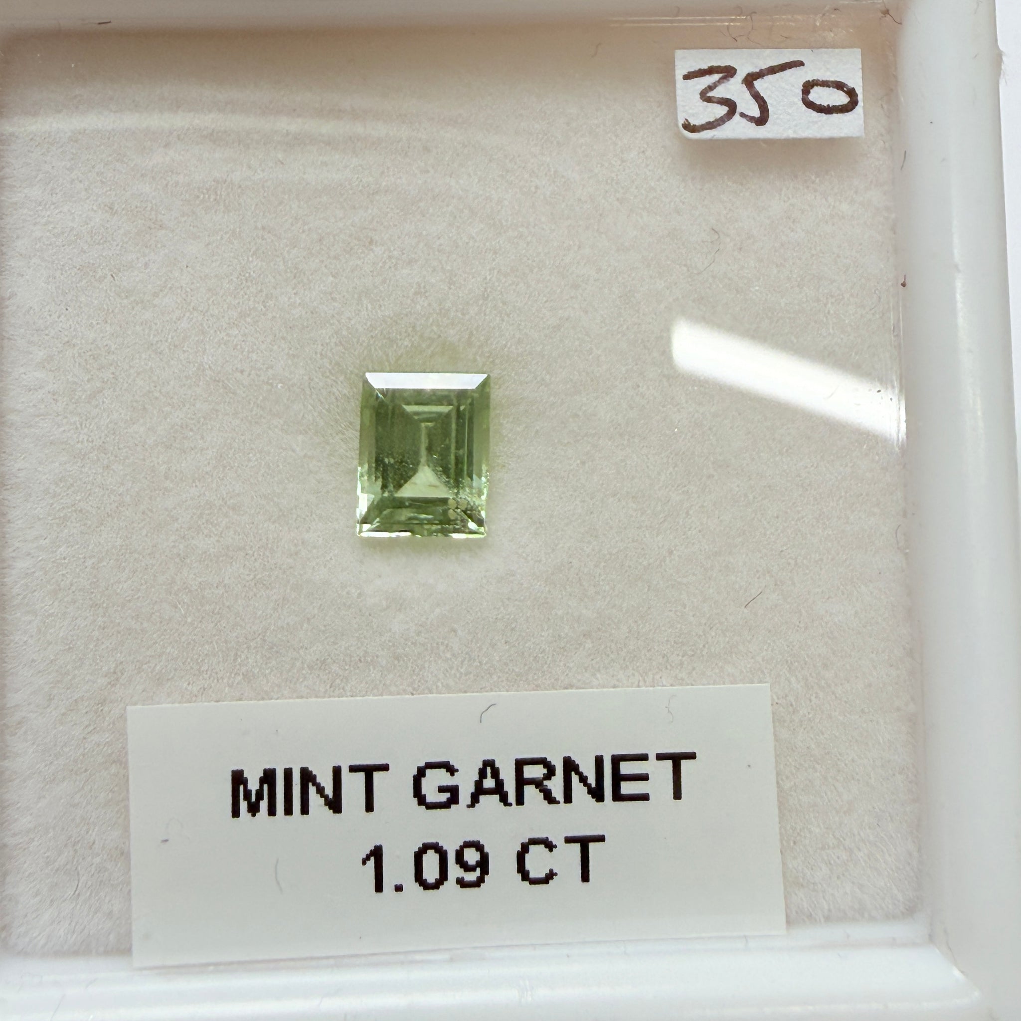 Merelani Mint Garnet, 1.09ct, Tanzania, Untreated Unheated