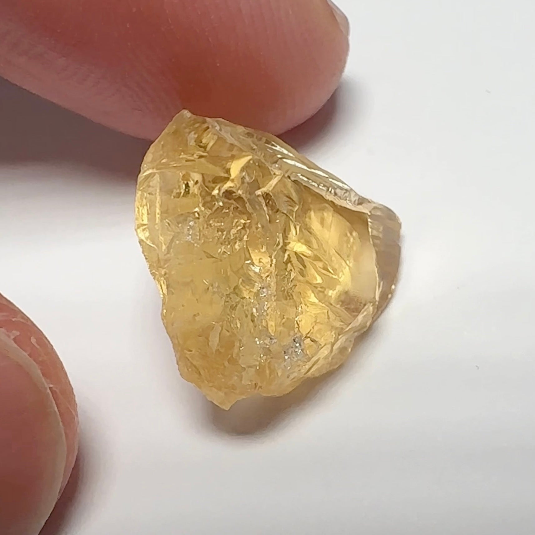 Citrine, 14.15ct, Zambia, Untreated Unheated, VVS-IF