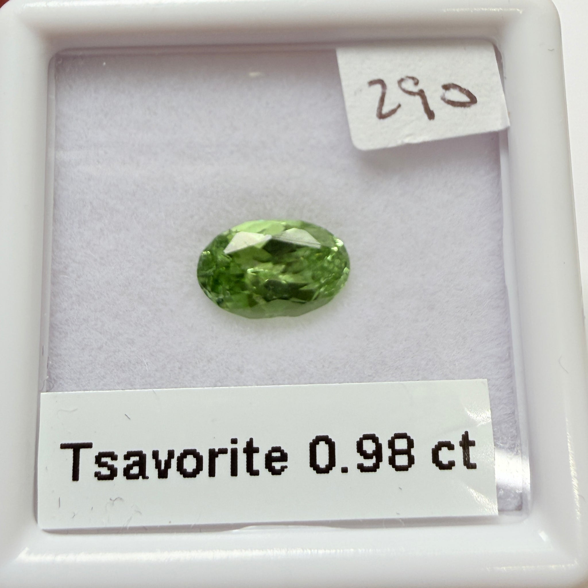 Merelani Mint Garnet, 0.98ct, Tanzania, Untreated Unheated