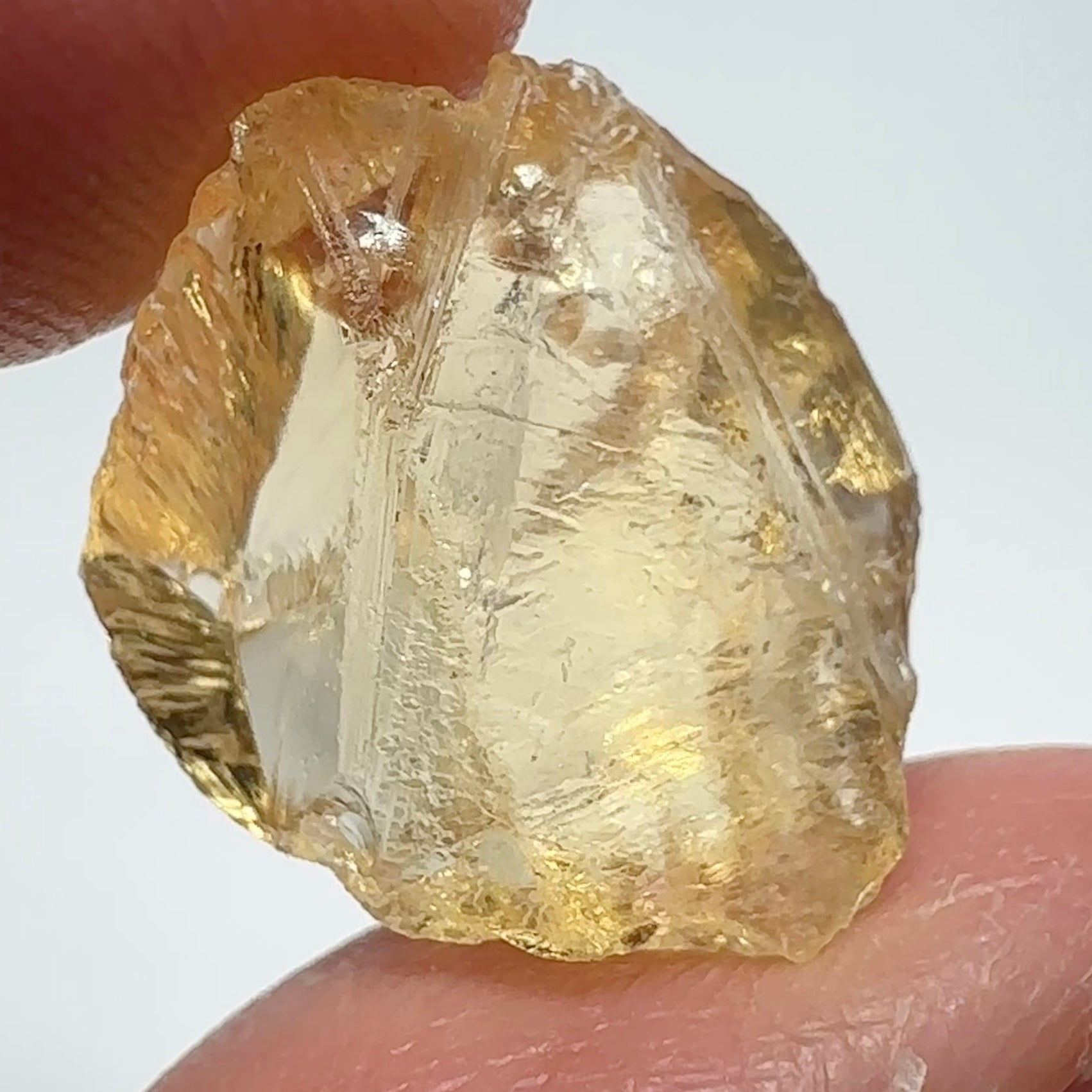 Citrine, 14.15ct, Zambia, Untreated Unheated, VVS-IF