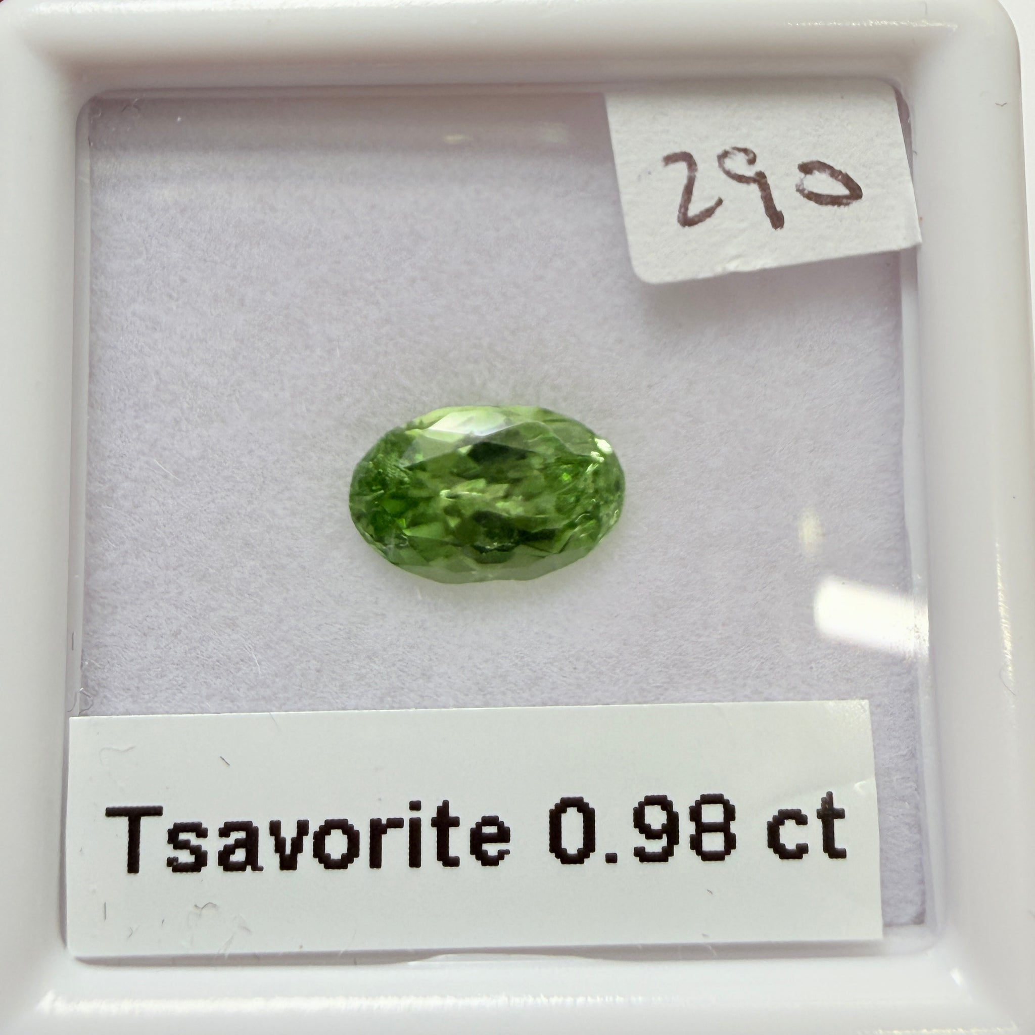 Merelani Mint Garnet, 0.98ct, Tanzania, Untreated Unheated