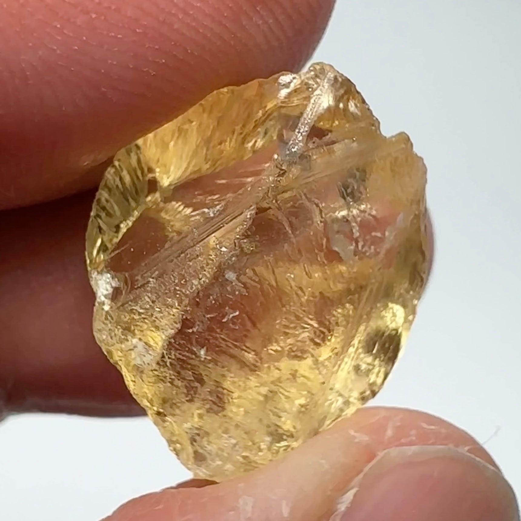 Citrine, 14.15ct, Zambia, Untreated Unheated, VVS-IF