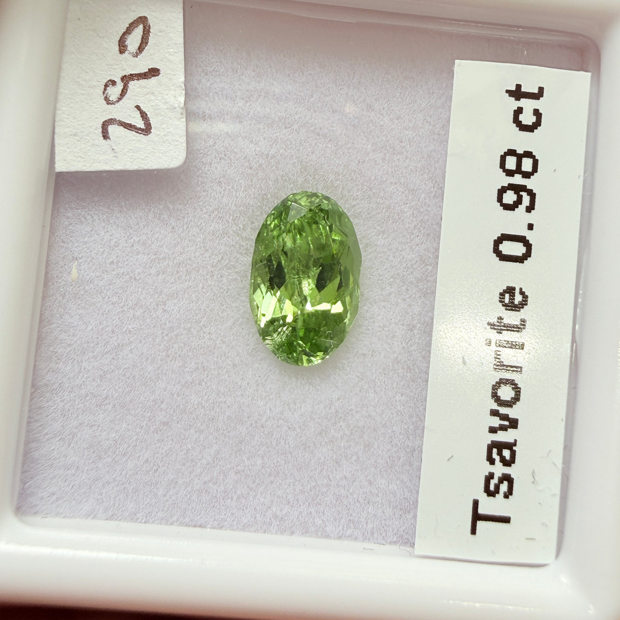 Merelani Mint Garnet, 0.98ct, Tanzania, Untreated Unheated