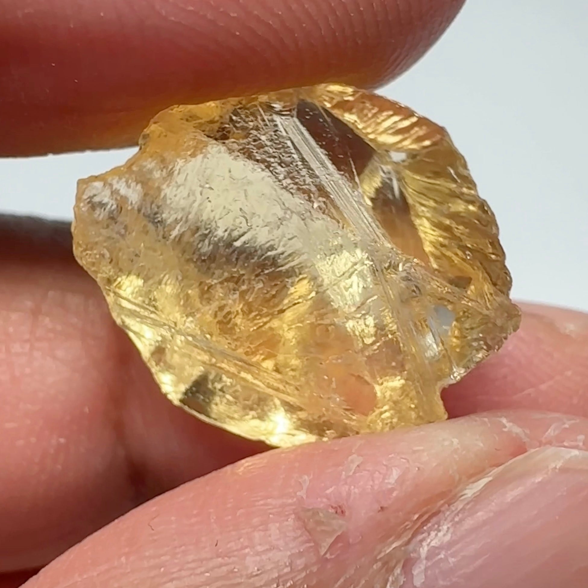 Citrine, 14.15ct, Zambia, Untreated Unheated, VVS-IF
