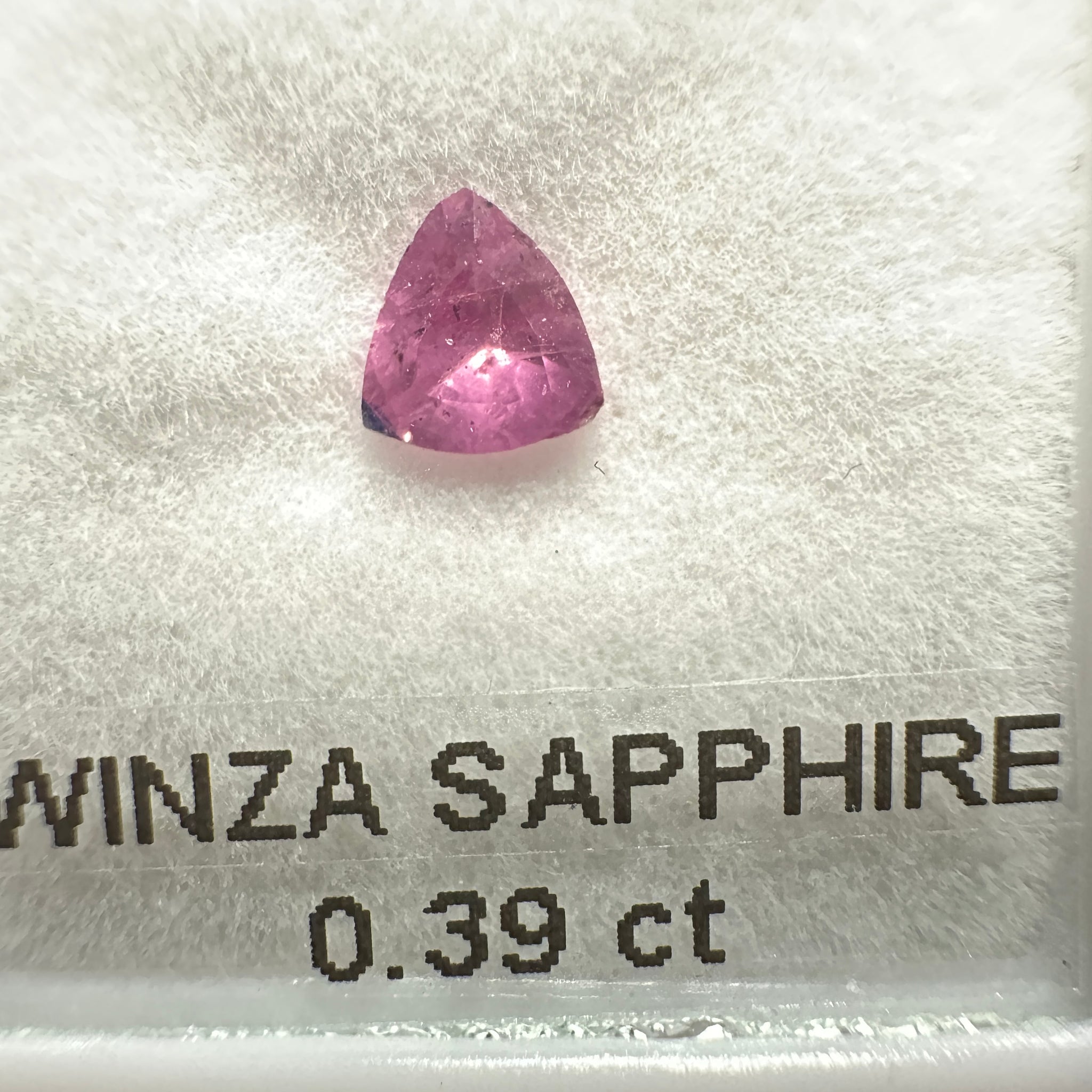 Winza Sapphire, 0.39ct, Tanzania, Untreated Unheated
