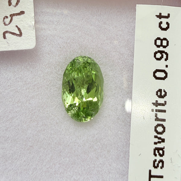 Merelani Mint Garnet, 0.98ct, Tanzania, Untreated Unheated