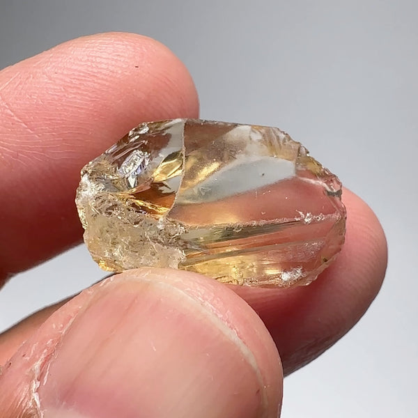 Citrine, 20.67ct, Zambia, Untreated Unheated, VVS-IF