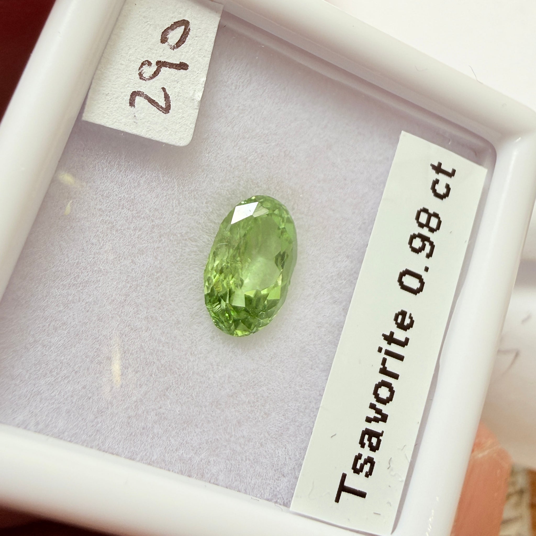 Merelani Mint Garnet, 0.98ct, Tanzania, Untreated Unheated