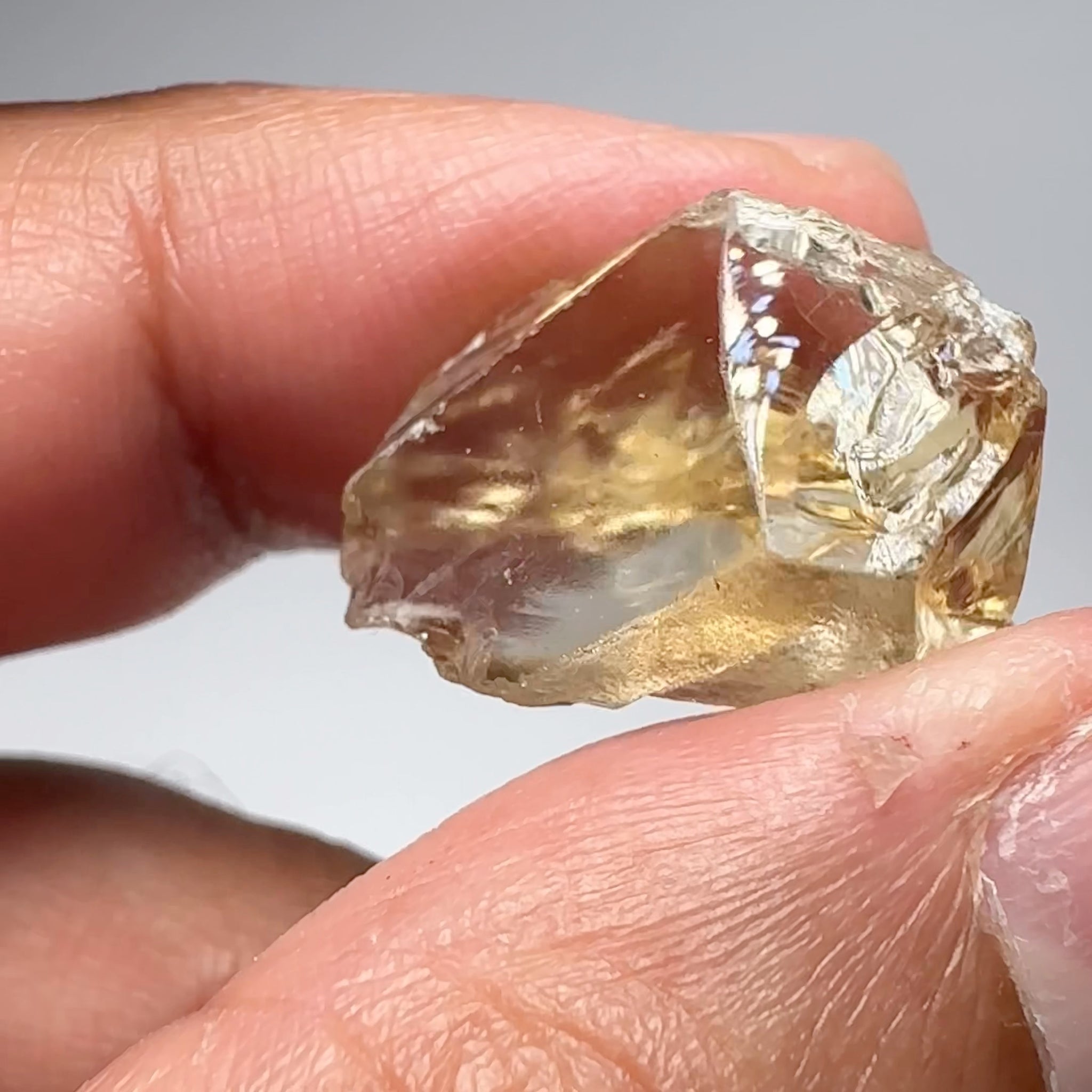 Citrine, 20.67ct, Zambia, Untreated Unheated, VVS-IF