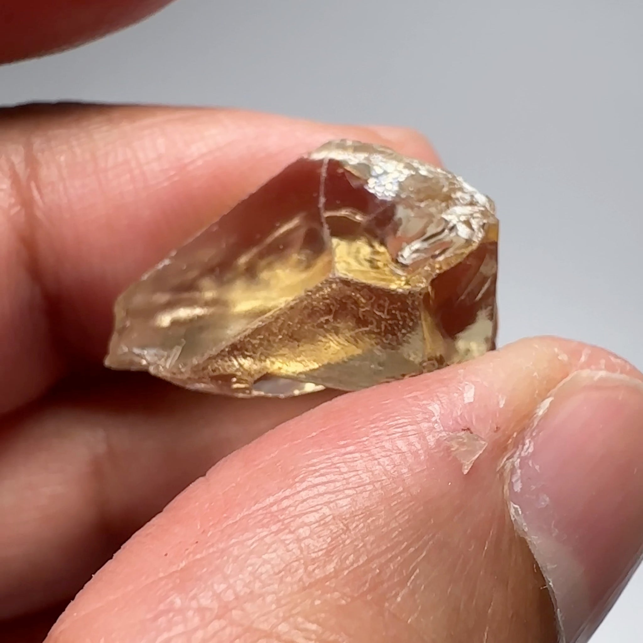 Citrine, 20.67ct, Zambia, Untreated Unheated, VVS-IF
