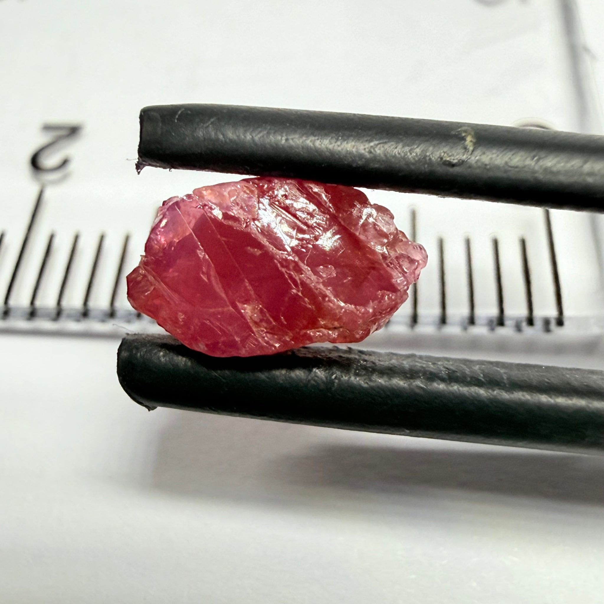 Umba Sapphire, 2.00ct, Umba Valley, Tanzania, Untreated Unheated. Slightly included, milky with a very challenging shape