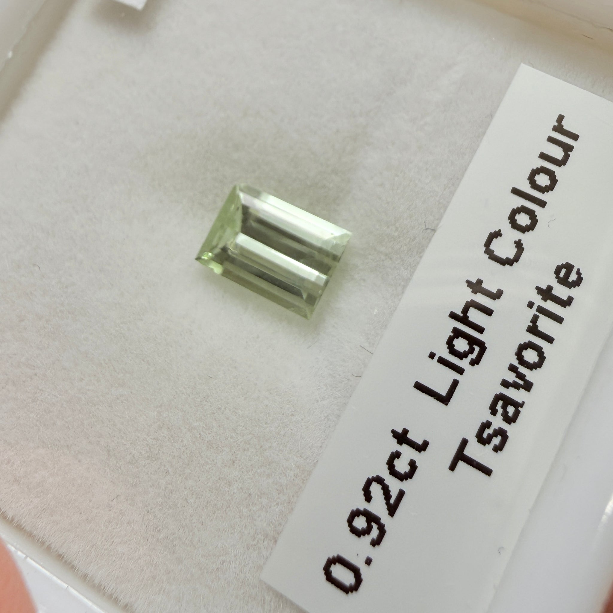 Merelani Mint Garnet, 0.92ct, Tanzania, Untreated Unheated, Native Cut