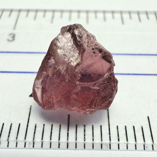 Mahenge Spinel, 5.63ct, Mahenge, Tanzania, Untreated Unheated, has crystal inclusions inside that look like white spots