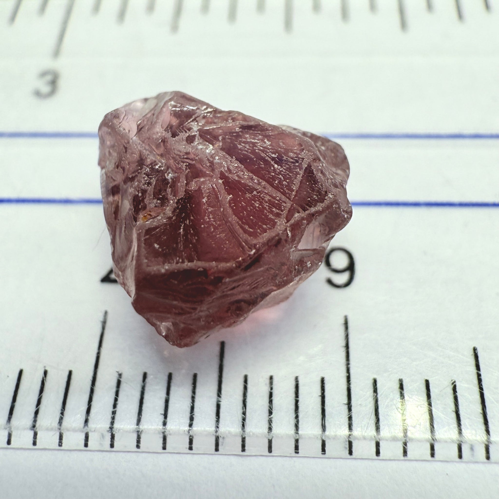 Mahenge Spinel, 5.63ct, Mahenge, Tanzania, Untreated Unheated, has crystal inclusions inside that look like white spots