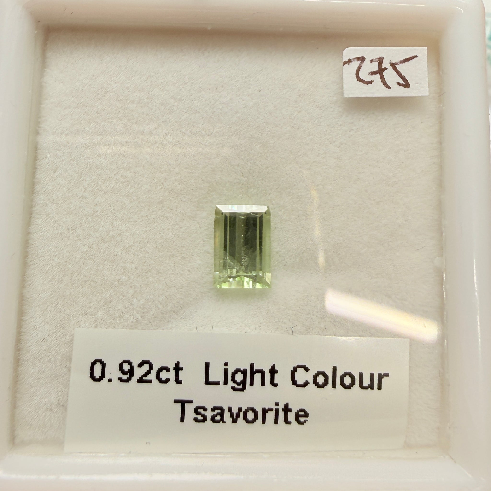 Merelani Mint Garnet, 0.92ct, Tanzania, Untreated Unheated, Native Cut