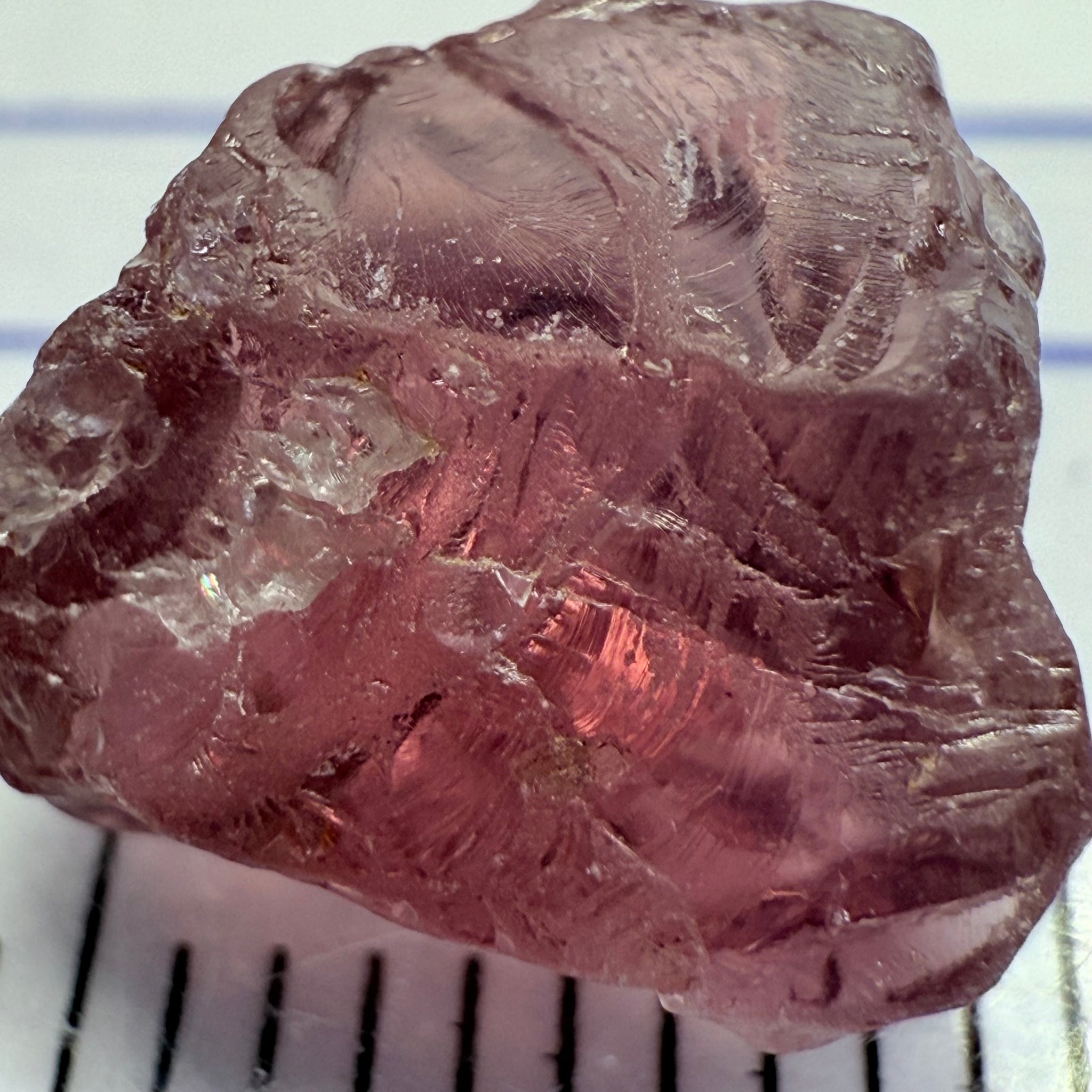 Mahenge Spinel, 5.63ct, Mahenge, Tanzania, Untreated Unheated, has crystal inclusions inside that look like white spots