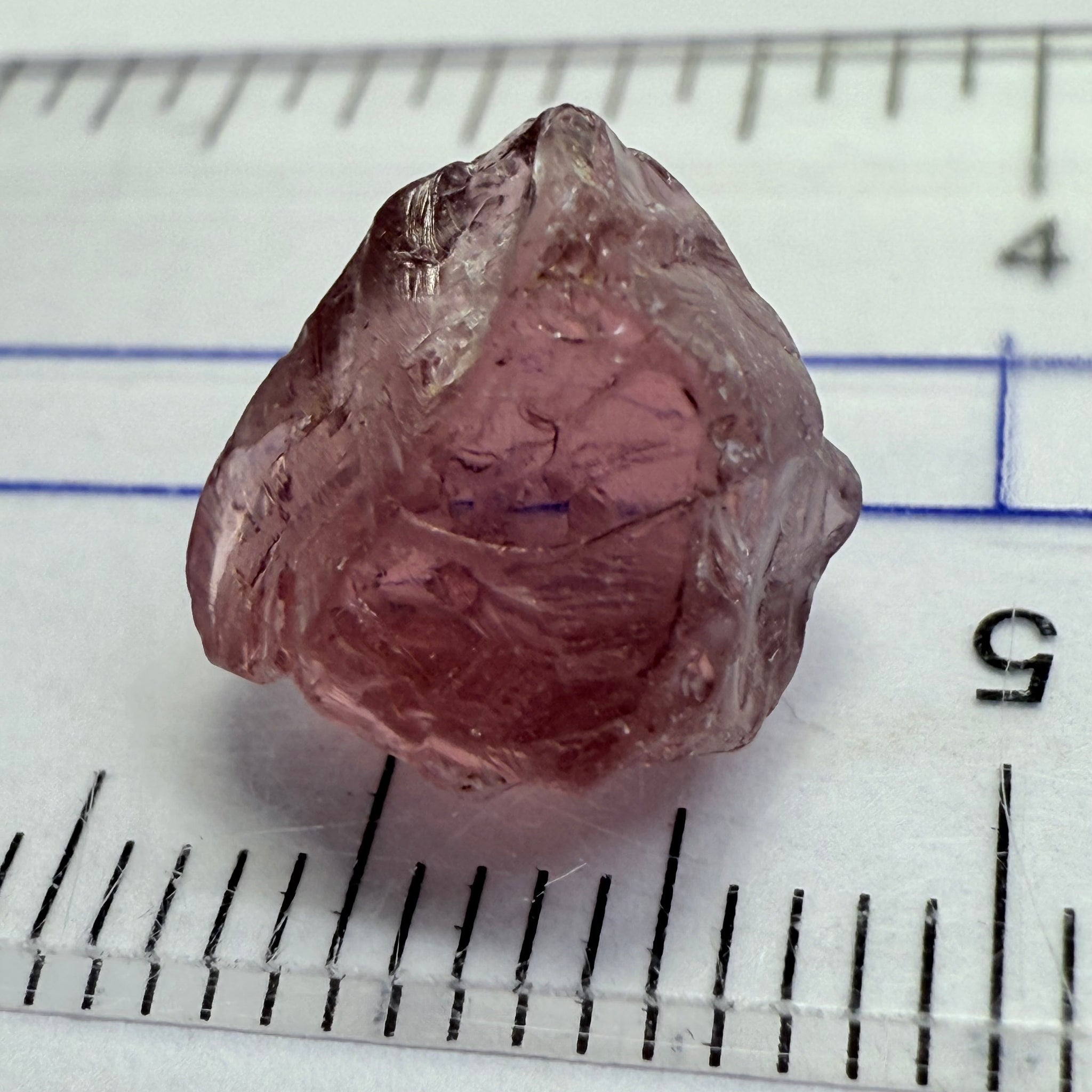 Mahenge Spinel, 5.63ct, Mahenge, Tanzania, Untreated Unheated, has crystal inclusions inside that look like white spots