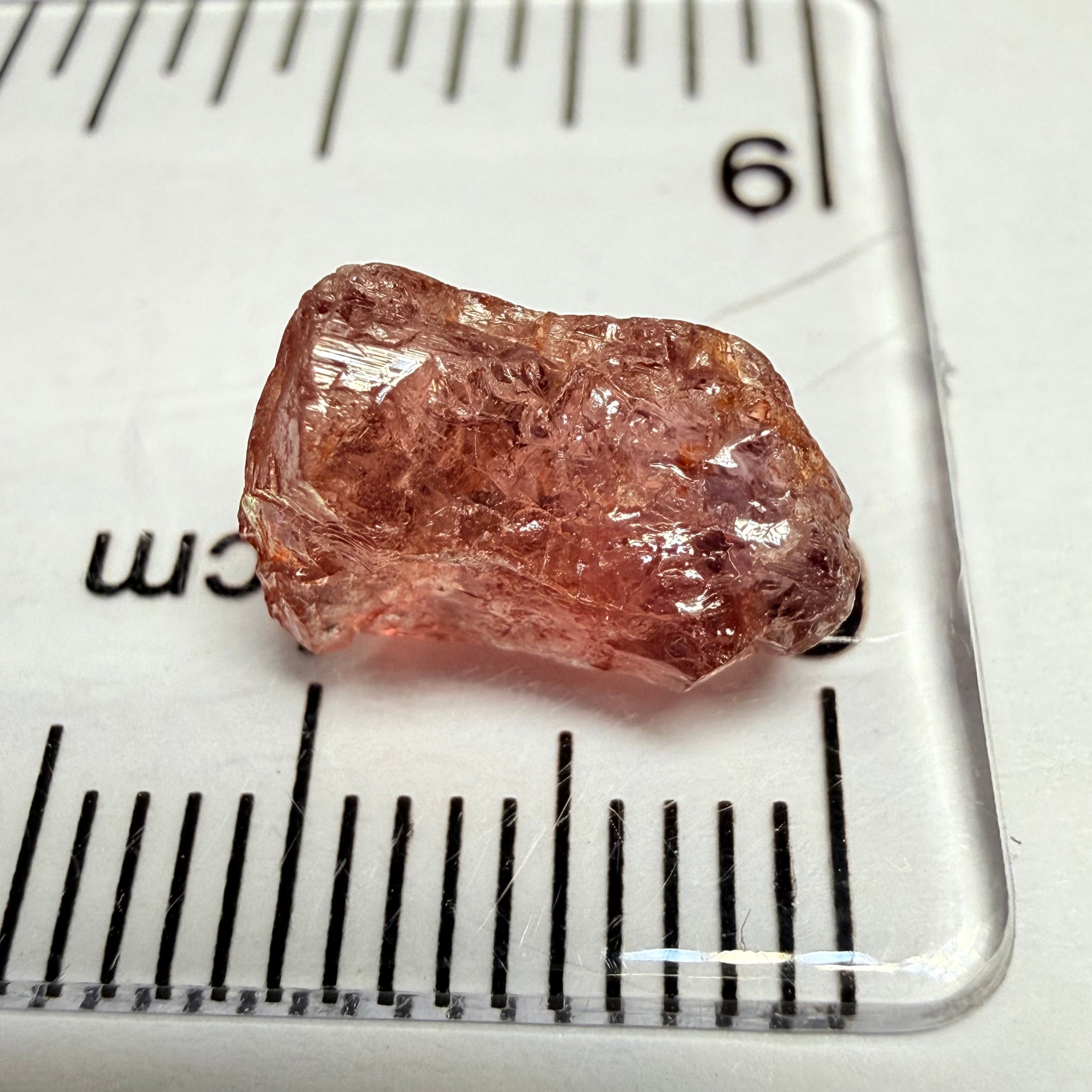 Umba Sapphire, 3.61ct, Umba Valley, Tanzania, Untreated Unheated. Too flat to facet but set it in jewellery as is