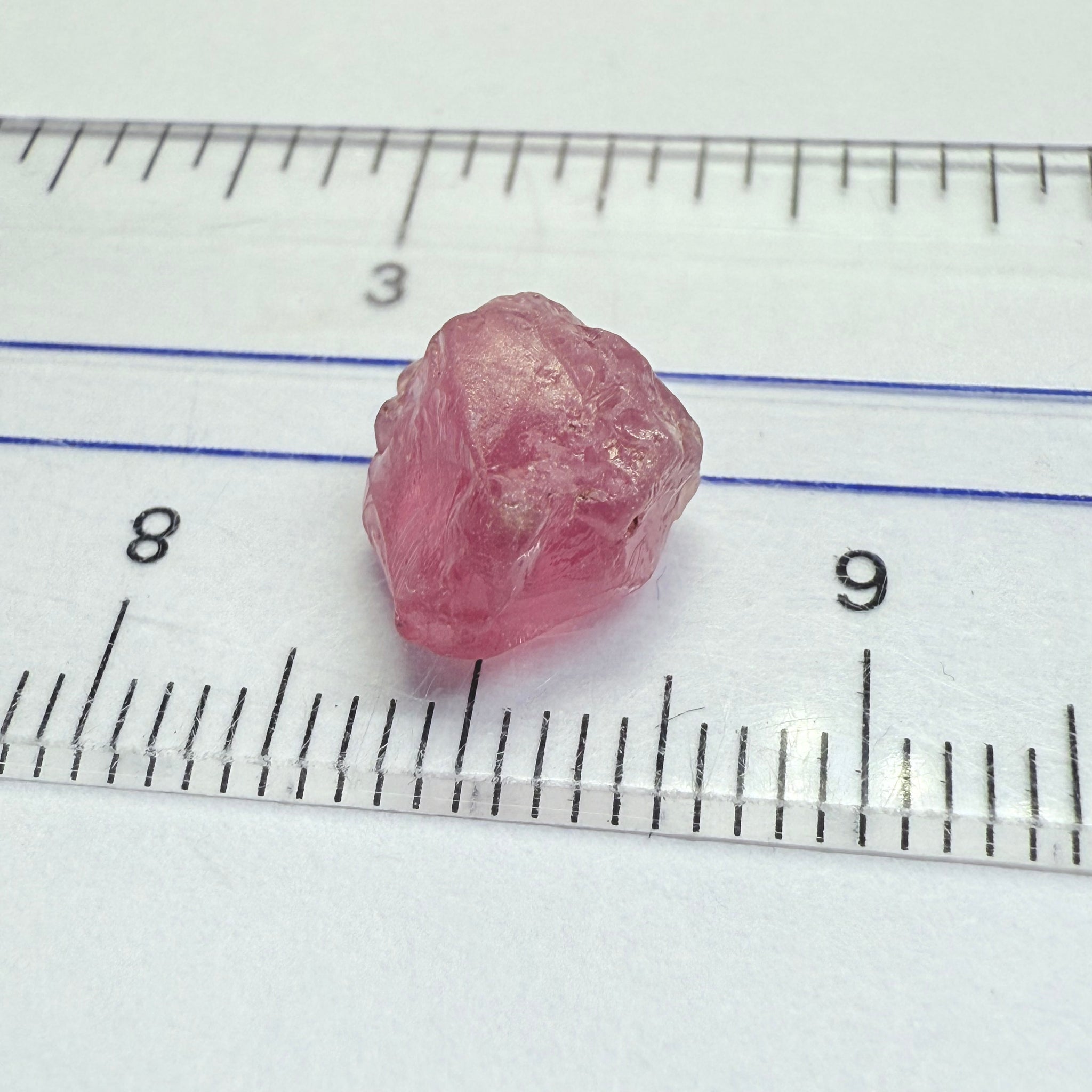 Mahenge Spinel, 4.24ct, Mahenge, Tanzania, Untreated Unheated, cloudy, with a slight inclusion on the skin at the bottom of the main picture, that will come off in faceting