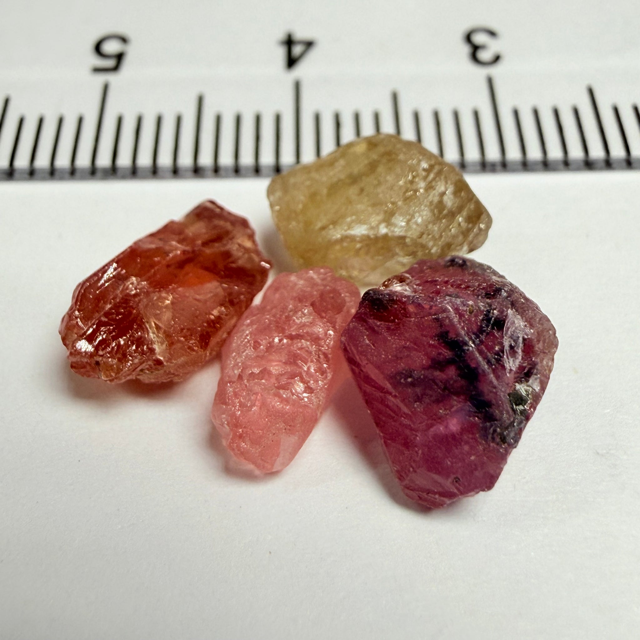 Winza and Umba Sapphire Lot, 11.34ct, Winza, Tanzania, Untreated Unheated. Too included to facet but set them in jewellery as is