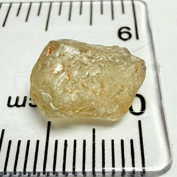 Umba Sapphire, 7.13ct, Umba Valley, Tanzania, Untreated Unheated. Slightly to moderately included (tiny scattered white spots) Flattish stone, you can cut a portrait or tablet cut