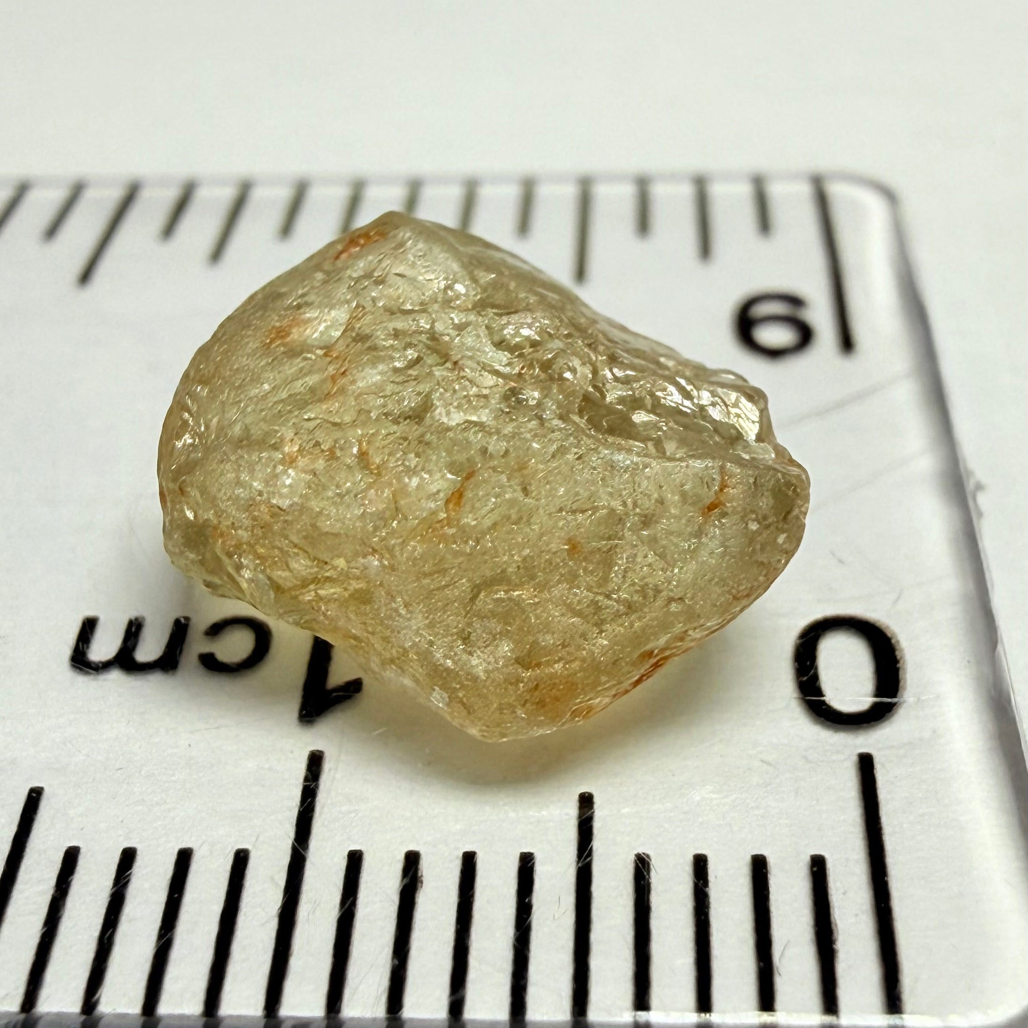 Umba Sapphire, 7.13ct, Umba Valley, Tanzania, Untreated Unheated. Slightly to moderately included (tiny scattered white spots) Flattish stone, you can cut a portrait or tablet cut