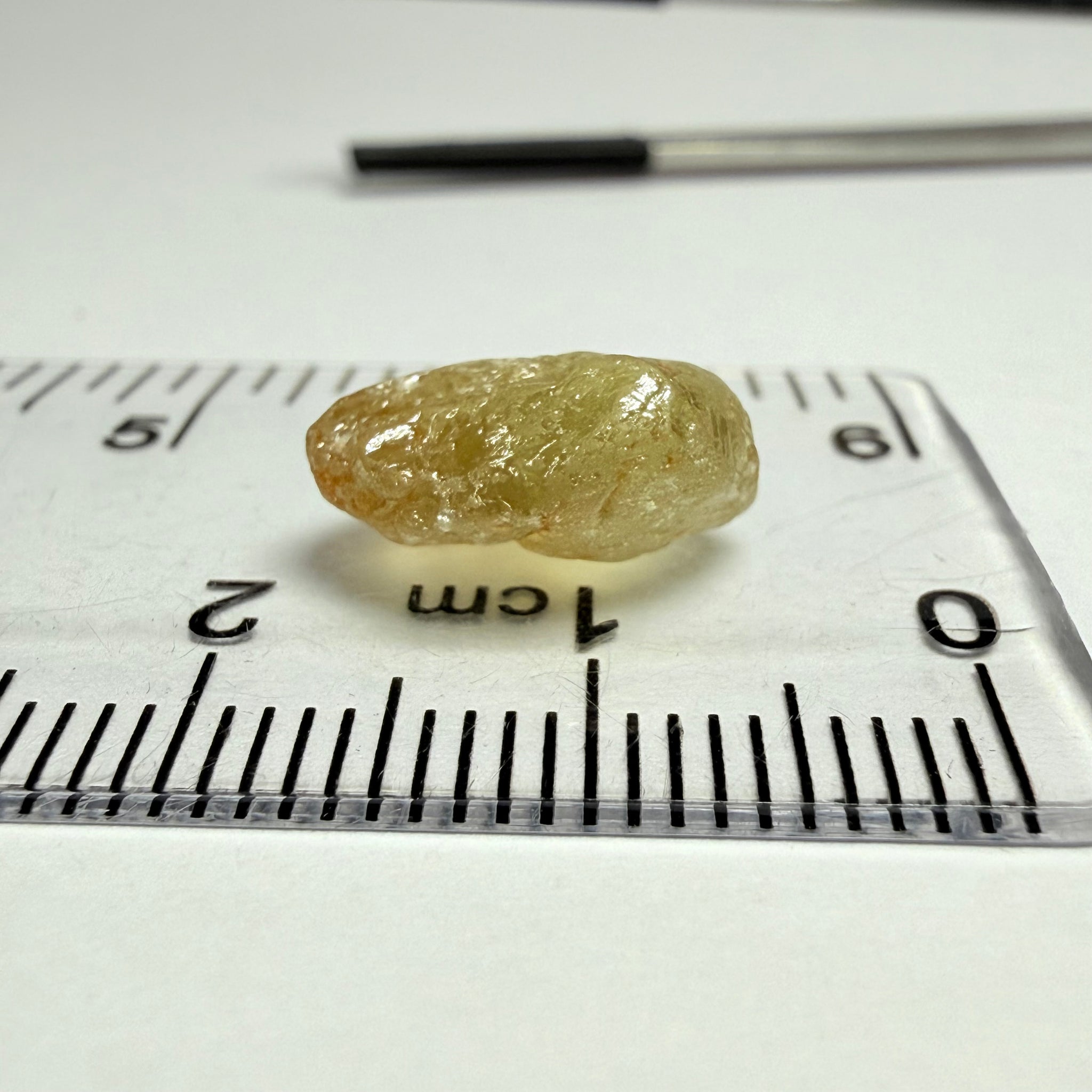Umba Sapphire, 7.13ct, Umba Valley, Tanzania, Untreated Unheated. Slightly to moderately included (tiny scattered white spots) Flattish stone, you can cut a portrait or tablet cut